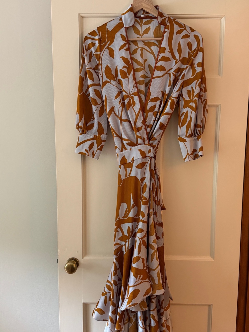 Johanna Ortiz The Journal of a Traveler Wrap Dress
